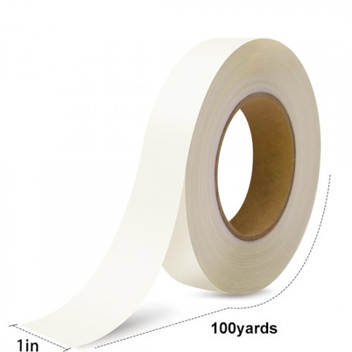 1.0 inch TPU Iron On Adhesive Tape, 100 Yards x 1 Roll, Transparent