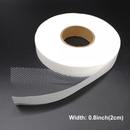 0.8 inch PA Iron On Adhesive Tape, 100 Yards x 1 Roll, Transparent