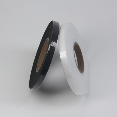 1.2 inch Iron On Hemming Tape 70 Yards x 2 Rolls, White & Black