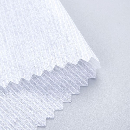 Non Woven Stitch Bonded Interfacing, 40" x 100 Yards, White & Black & Grey