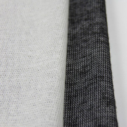 Lightweight Suit Coat Interfacing, 60" x 100 Yards, White & Black  