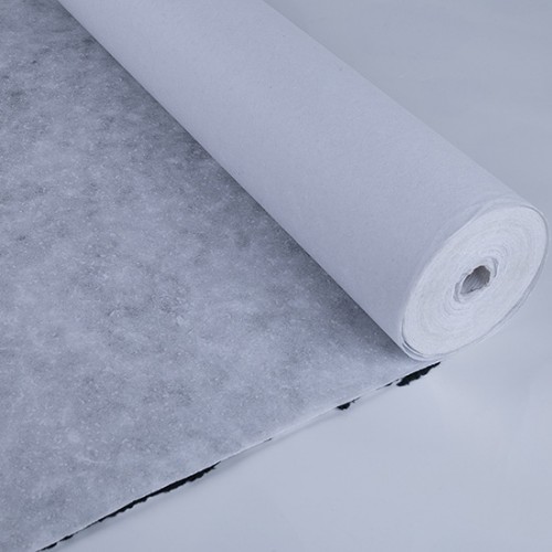 Cotton Embroidery Backing Paper, 40" x 100 Yards, White & Black