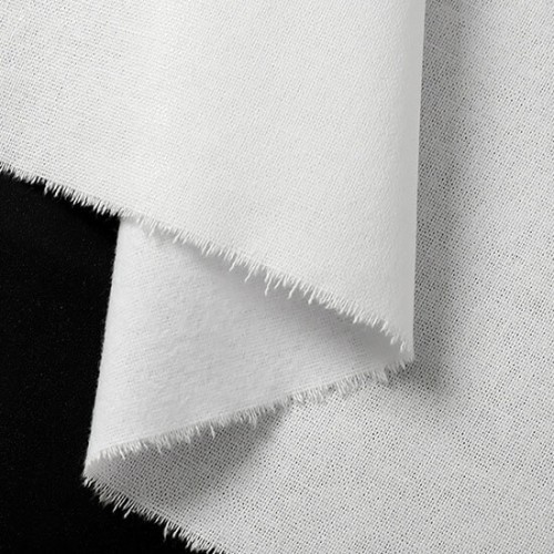 100%Cotton Heavyweight Interfacing, 44" x 100 Yards, White & Black