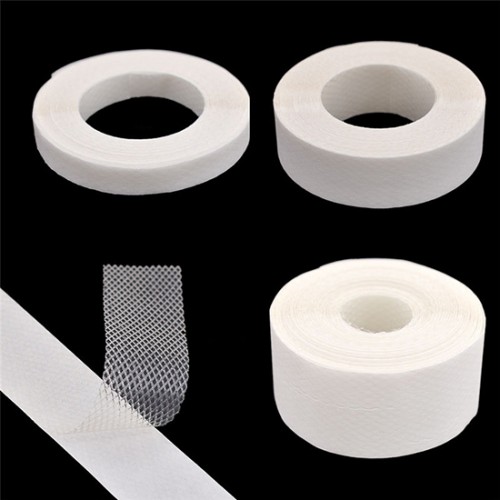 0.8 inch Curtain Iron On Hemming Tape 50 Yards x 4 Rolls, White