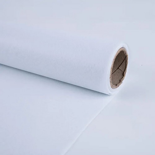 1050HF Non Woven Fusible Interfacing, 40" x 100 Yards, White & Black