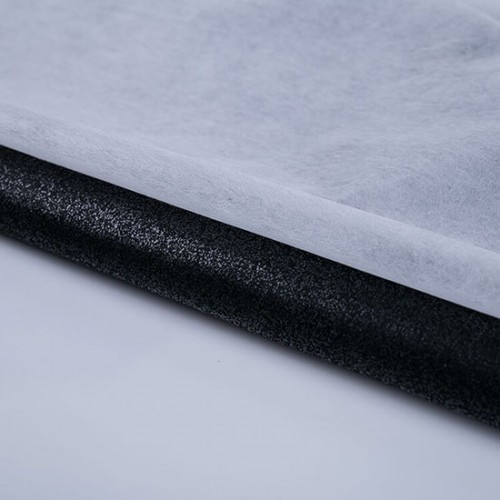 1050HF Non Woven Fusible Interfacing, 40" x 100 Yards, White & Black