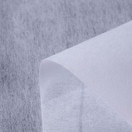 Heavy Nonwoven Interfacing Paper, 40" x 100 Yards, White & Black