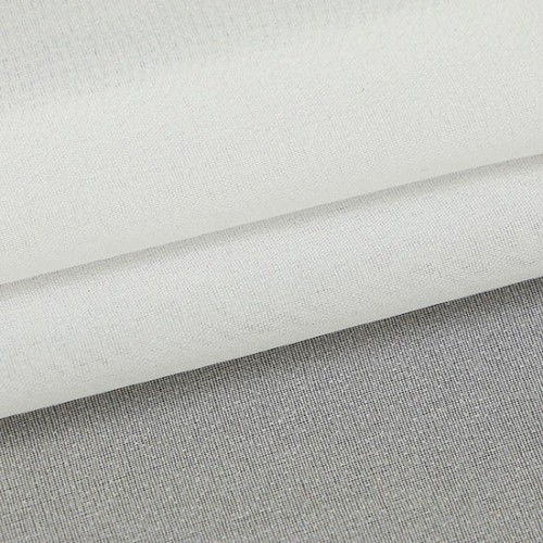 Lightweight Woven Fusible Interfacing, 60" x 100 Yards, White & Black