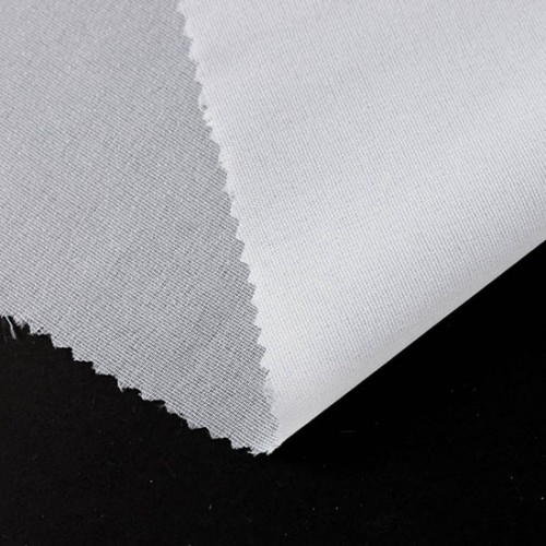 Lightweight Woven Fusible Interfacing, 60" x 100 Yards, White & Black