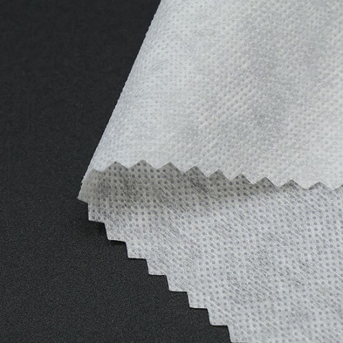 Medium Weight Iron On Interfacing, 40" x 100 Yards, White & Black