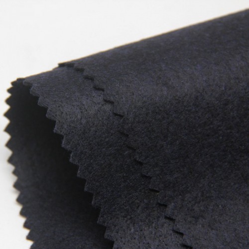 Polyester Felt Necktie Interfacing, 36" x 30 Yards, White & Black & Grey