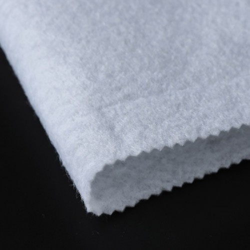 Non Woven Needle Punched Felt, 60" x 100 Yards, White & Black