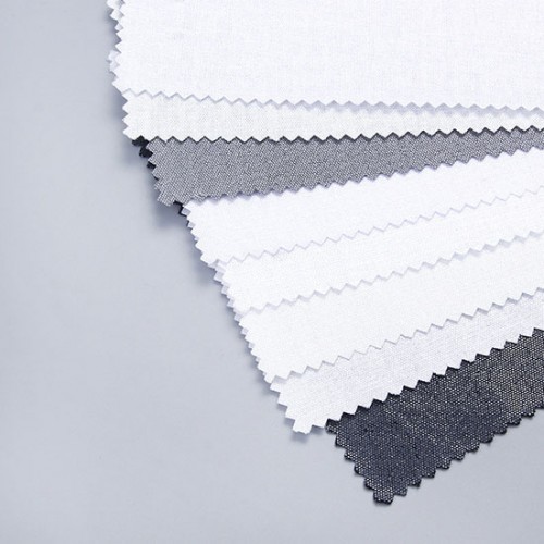 Medium Weight Collar Interfacing, 44" x 100 Yards, White & Black