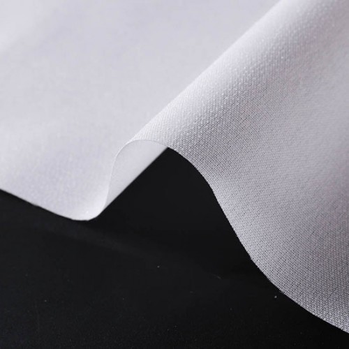 Heavyweight Stiff Fabric Backing, 60" x 100 Yards, White & Black