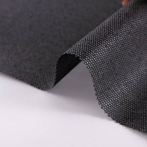 Heavyweight Stiff Interfacing For Hats, 30“ x 100 Yards, White & Black & Grey