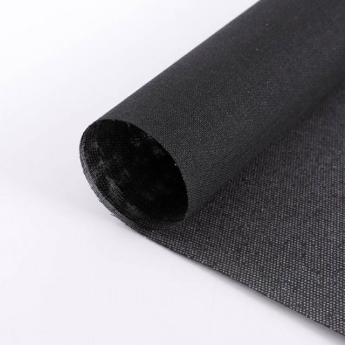 Heavyweight Stiff Interfacing For Hats, 30“ x 100 Yards, White & Black & Grey