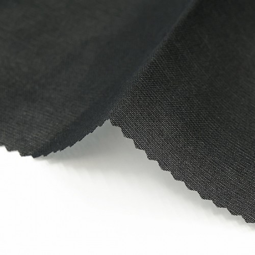 Stiff Garment Woven Interfacing, 60" x 100 Yards, White & Black