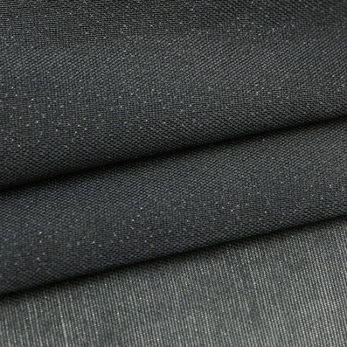 Stiff Garment Woven Interfacing, 60" x 100 Yards, White & Black